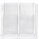 Safco® wholesale. SAFCO Reveal Clear Literature Displays, 24 Compartments, 30w X 2d X 41h, Clear. HSD Wholesale: Janitorial Supplies, Breakroom Supplies, Office Supplies.