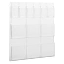 Safco® wholesale. SAFCO Reveal Clear Literature Displays, 12 Compartments, 30w X 2d X 34.75h, Clear. HSD Wholesale: Janitorial Supplies, Breakroom Supplies, Office Supplies.