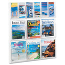 Safco® wholesale. SAFCO Reveal Clear Literature Displays, 12 Compartments, 30w X 2d X 34.75h, Clear. HSD Wholesale: Janitorial Supplies, Breakroom Supplies, Office Supplies.