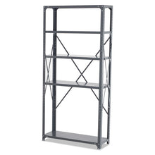 Load image into Gallery viewer, Safco® wholesale. SAFCO Commercial Steel Shelving Unit, Five-shelf, 36w X 12d X 75h, Dark Gray. HSD Wholesale: Janitorial Supplies, Breakroom Supplies, Office Supplies.