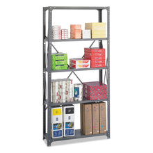 Load image into Gallery viewer, Safco® wholesale. SAFCO Commercial Steel Shelving Unit, Five-shelf, 36w X 12d X 75h, Dark Gray. HSD Wholesale: Janitorial Supplies, Breakroom Supplies, Office Supplies.