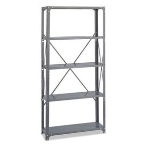 Safco® wholesale. SAFCO Commercial Steel Shelving Unit, Five-shelf, 36w X 12d X 75h, Dark Gray. HSD Wholesale: Janitorial Supplies, Breakroom Supplies, Office Supplies.