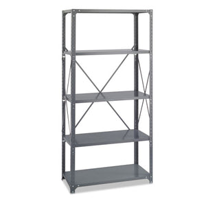 Safco® wholesale. SAFCO Commercial Steel Shelving Unit, Five-shelf, 36w X 18d X 75h, Dark Gray. HSD Wholesale: Janitorial Supplies, Breakroom Supplies, Office Supplies.