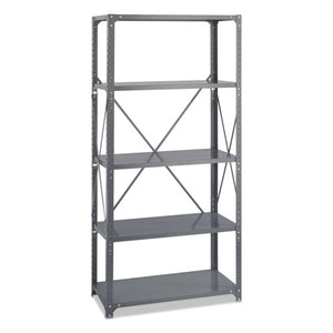 Safco® wholesale. SAFCO Commercial Steel Shelving Unit, Five-shelf, 36w X 18d X 75h, Dark Gray. HSD Wholesale: Janitorial Supplies, Breakroom Supplies, Office Supplies.