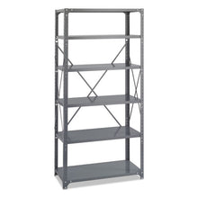 Load image into Gallery viewer, Safco® wholesale. SAFCO Commercial Steel Shelving Unit, Six-shelf, 36w X 18d X 75h, Dark Gray. HSD Wholesale: Janitorial Supplies, Breakroom Supplies, Office Supplies.