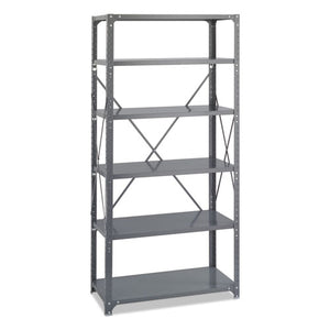 Safco® wholesale. SAFCO Commercial Steel Shelving Unit, Six-shelf, 36w X 18d X 75h, Dark Gray. HSD Wholesale: Janitorial Supplies, Breakroom Supplies, Office Supplies.