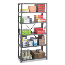 Load image into Gallery viewer, Safco® wholesale. SAFCO Commercial Steel Shelving Unit, Six-shelf, 36w X 18d X 75h, Dark Gray. HSD Wholesale: Janitorial Supplies, Breakroom Supplies, Office Supplies.