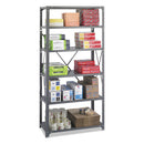 Safco® wholesale. SAFCO Commercial Steel Shelving Unit, Six-shelf, 36w X 18d X 75h, Dark Gray. HSD Wholesale: Janitorial Supplies, Breakroom Supplies, Office Supplies.