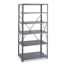 Load image into Gallery viewer, Safco® wholesale. SAFCO Commercial Steel Shelving Unit, Six-shelf, 36w X 24d X 75h, Dark Gray. HSD Wholesale: Janitorial Supplies, Breakroom Supplies, Office Supplies.