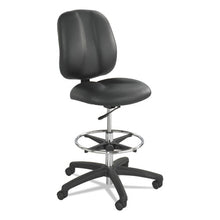 Load image into Gallery viewer, Safco® wholesale. SAFCO Apprentice Ii Extended-height Chair, 32&quot; Seat Height, Supports Up To 250 Lbs., Black Seat-black Back, Black Base. HSD Wholesale: Janitorial Supplies, Breakroom Supplies, Office Supplies.