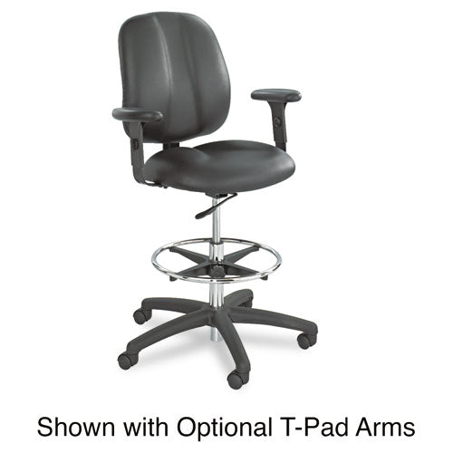 Safco® wholesale. SAFCO Apprentice Ii Extended-height Chair, 32" Seat Height, Supports Up To 250 Lbs., Black Seat-black Back, Black Base. HSD Wholesale: Janitorial Supplies, Breakroom Supplies, Office Supplies.