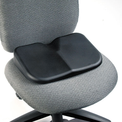 SoftSpot® wholesale. Seat Cushion, 15.5w X 10d X 3h, Black. HSD Wholesale: Janitorial Supplies, Breakroom Supplies, Office Supplies.