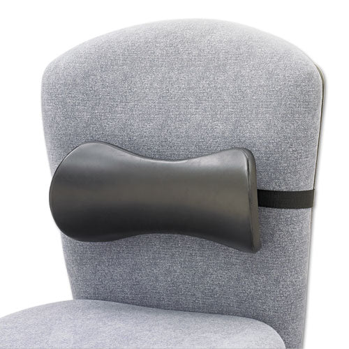 Safco® wholesale. Lumbar Support Memory Foam Backrest, 14.5w X 3.75d X 6.75h, Black. HSD Wholesale: Janitorial Supplies, Breakroom Supplies, Office Supplies.