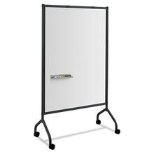 Load image into Gallery viewer, Safco® wholesale. SAFCO Impromptu Magnetic Whiteboard Collaboration Screen, 42w X 21.5d X 72h, Black-white. HSD Wholesale: Janitorial Supplies, Breakroom Supplies, Office Supplies.