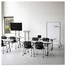 Load image into Gallery viewer, Safco® wholesale. SAFCO Impromptu Magnetic Whiteboard Collaboration Screen, 42w X 21.5d X 72h, Black-white. HSD Wholesale: Janitorial Supplies, Breakroom Supplies, Office Supplies.