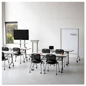 Safco® wholesale. SAFCO Impromptu Magnetic Whiteboard Collaboration Screen, 42w X 21.5d X 72h, Black-white. HSD Wholesale: Janitorial Supplies, Breakroom Supplies, Office Supplies.