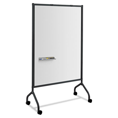 Safco® wholesale. SAFCO Impromptu Magnetic Whiteboard Collaboration Screen, 42w X 21.5d X 72h, Black-white. HSD Wholesale: Janitorial Supplies, Breakroom Supplies, Office Supplies.