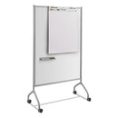 Safco® wholesale. SAFCO Impromptu Magnetic Whiteboard Collaboration Screen, 42w X 21.5d X 72h, Gray-white. HSD Wholesale: Janitorial Supplies, Breakroom Supplies, Office Supplies.
