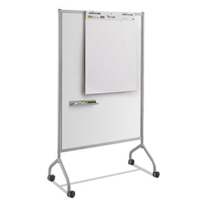 Safco® wholesale. SAFCO Impromptu Magnetic Whiteboard Collaboration Screen, 42w X 21.5d X 72h, Gray-white. HSD Wholesale: Janitorial Supplies, Breakroom Supplies, Office Supplies.