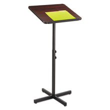 Load image into Gallery viewer, Safco® wholesale. SAFCO Adjustable Speaker Stand, 21w X 21d X 29.5h To 46h, Mahogany-black. HSD Wholesale: Janitorial Supplies, Breakroom Supplies, Office Supplies.