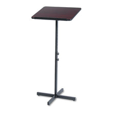 Load image into Gallery viewer, Safco® wholesale. SAFCO Adjustable Speaker Stand, 21w X 21d X 29.5h To 46h, Mahogany-black. HSD Wholesale: Janitorial Supplies, Breakroom Supplies, Office Supplies.