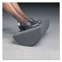 Load image into Gallery viewer, Safco® wholesale. SAFCO Half-cylinder Padded Foot Cushion, 17.5w X 11.5d X 6.25h, Black. HSD Wholesale: Janitorial Supplies, Breakroom Supplies, Office Supplies.