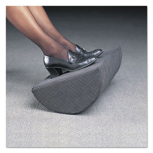 Safco® wholesale. SAFCO Half-cylinder Padded Foot Cushion, 17.5w X 11.5d X 6.25h, Black. HSD Wholesale: Janitorial Supplies, Breakroom Supplies, Office Supplies.