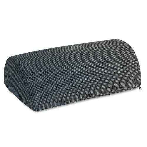 Safco® wholesale. SAFCO Half-cylinder Padded Foot Cushion, 17.5w X 11.5d X 6.25h, Black. HSD Wholesale: Janitorial Supplies, Breakroom Supplies, Office Supplies.