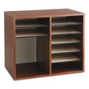 Safco® wholesale. SAFCO Fiberboard Literature Sorter, 12 Sections, 19 5-8 X 11 7-8 X 16 1-8, Cherry. HSD Wholesale: Janitorial Supplies, Breakroom Supplies, Office Supplies.