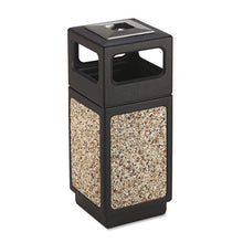 Load image into Gallery viewer, Safco® wholesale. SAFCO Canmeleon Ash-trash Receptacle, Square, Aggregate-polyethylene, 15 Gal, Black. HSD Wholesale: Janitorial Supplies, Breakroom Supplies, Office Supplies.