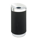 Safco® wholesale. SAFCO At-your-disposal Vertex Receptacle, Round, Polyethylene, 38 Gal, Black-chrome. HSD Wholesale: Janitorial Supplies, Breakroom Supplies, Office Supplies.