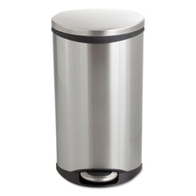 Load image into Gallery viewer, Safco® wholesale. SAFCO Step-on Medical Receptacle, 7.5 Gal, Stainless Steel. HSD Wholesale: Janitorial Supplies, Breakroom Supplies, Office Supplies.