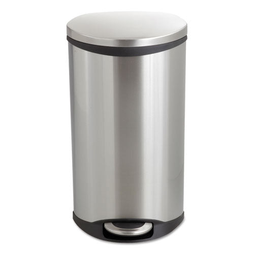 Safco® wholesale. SAFCO Step-on Medical Receptacle, 7.5 Gal, Stainless Steel. HSD Wholesale: Janitorial Supplies, Breakroom Supplies, Office Supplies.