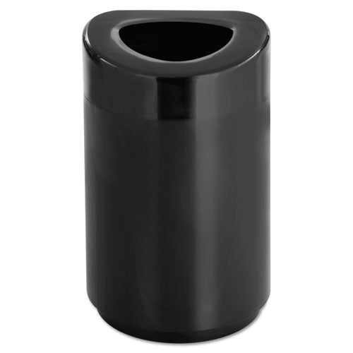 Safco® wholesale. SAFCO Open Top Round Waste Receptacle, Steel, 30 Gal, Black. HSD Wholesale: Janitorial Supplies, Breakroom Supplies, Office Supplies.