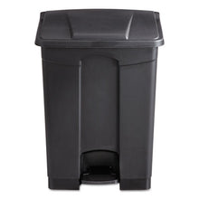 Load image into Gallery viewer, Safco® wholesale. Large Capacity Plastic Step-on Receptacle, 17 Gal, Black. HSD Wholesale: Janitorial Supplies, Breakroom Supplies, Office Supplies.