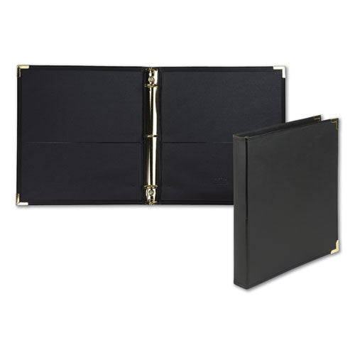 Samsill® wholesale. Classic Collection Ring Binder, 3 Rings, 1" Capacity, 11 X 8.5, Black. HSD Wholesale: Janitorial Supplies, Breakroom Supplies, Office Supplies.