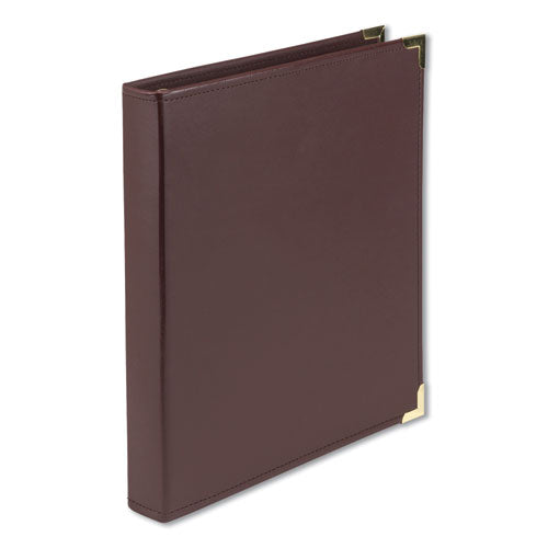 Samsill® wholesale. Classic Collection Ring Binder, 3 Rings, 1" Capacity, 11 X 8.5, Burgundy. HSD Wholesale: Janitorial Supplies, Breakroom Supplies, Office Supplies.