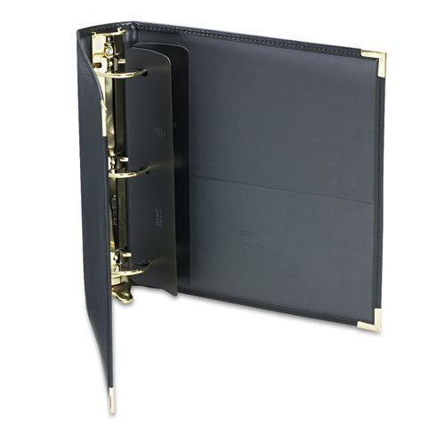 Samsill® wholesale. Classic Collection Ring Binder, 3 Rings, 2" Capacity, 11 X 8.5, Black. HSD Wholesale: Janitorial Supplies, Breakroom Supplies, Office Supplies.
