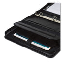 Samsill® wholesale. Professional Zippered Pad Holder-ring Binder, Pockets, Writing Pad, Vinyl Black. HSD Wholesale: Janitorial Supplies, Breakroom Supplies, Office Supplies.