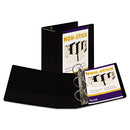 Samsill® wholesale. Nonstick D-ring View Binder, 3 Rings, 5" Capacity, 11 X 8.5, Black. HSD Wholesale: Janitorial Supplies, Breakroom Supplies, Office Supplies.