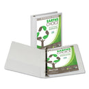 Samsill® wholesale. Earth's Choice Biobased D-ring View Binder, 3 Rings, 1" Capacity, 11 X 8.5, White. HSD Wholesale: Janitorial Supplies, Breakroom Supplies, Office Supplies.