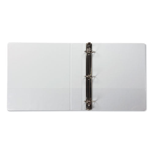 Samsill® wholesale. Earth's Choice Biobased D-ring View Binder, 3 Rings, 1.5" Capacity, 11 X 8.5, White. HSD Wholesale: Janitorial Supplies, Breakroom Supplies, Office Supplies.