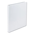 Samsill® wholesale. Earth's Choice Biobased Round Ring View Binder, 3 Rings, 0.5" Capacity, 11 X 8.5, White. HSD Wholesale: Janitorial Supplies, Breakroom Supplies, Office Supplies.