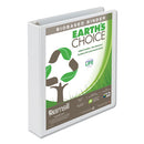 Samsill® wholesale. Earth's Choice Biobased Round Ring View Binder, 3 Rings, 1.5" Capacity, 11 X 8.5, White. HSD Wholesale: Janitorial Supplies, Breakroom Supplies, Office Supplies.