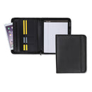 Samsill® wholesale. Professional Zippered Pad Holder, Pockets-slots, Writing Pad, Black. HSD Wholesale: Janitorial Supplies, Breakroom Supplies, Office Supplies.