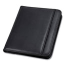 Samsill® wholesale. Professional Zippered Pad Holder, Pockets-slots, Writing Pad, Black. HSD Wholesale: Janitorial Supplies, Breakroom Supplies, Office Supplies.