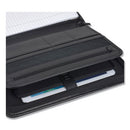 Samsill® wholesale. Professional Zippered Pad Holder, Pockets-slots, Writing Pad, Black. HSD Wholesale: Janitorial Supplies, Breakroom Supplies, Office Supplies.