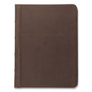 Samsill® wholesale. Vintage Hardback Zipper Portfolio, Vinyl, Dark Brown, 11 X 8 1-2. HSD Wholesale: Janitorial Supplies, Breakroom Supplies, Office Supplies.