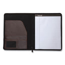 Samsill® wholesale. Vintage Hardback Zipper Portfolio, Vinyl, Dark Brown, 11 X 8 1-2. HSD Wholesale: Janitorial Supplies, Breakroom Supplies, Office Supplies.