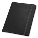Samsill® wholesale. Slimline Padfolio, Leather-look-faux Reptile Trim, Writing Pad, Black. HSD Wholesale: Janitorial Supplies, Breakroom Supplies, Office Supplies.